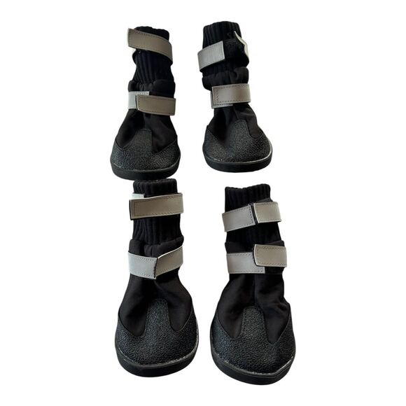 Youly Trailblazer All Weather Pet Boots Size XL Black & Gray Hook & Loop Closure - Picture 8 of 16